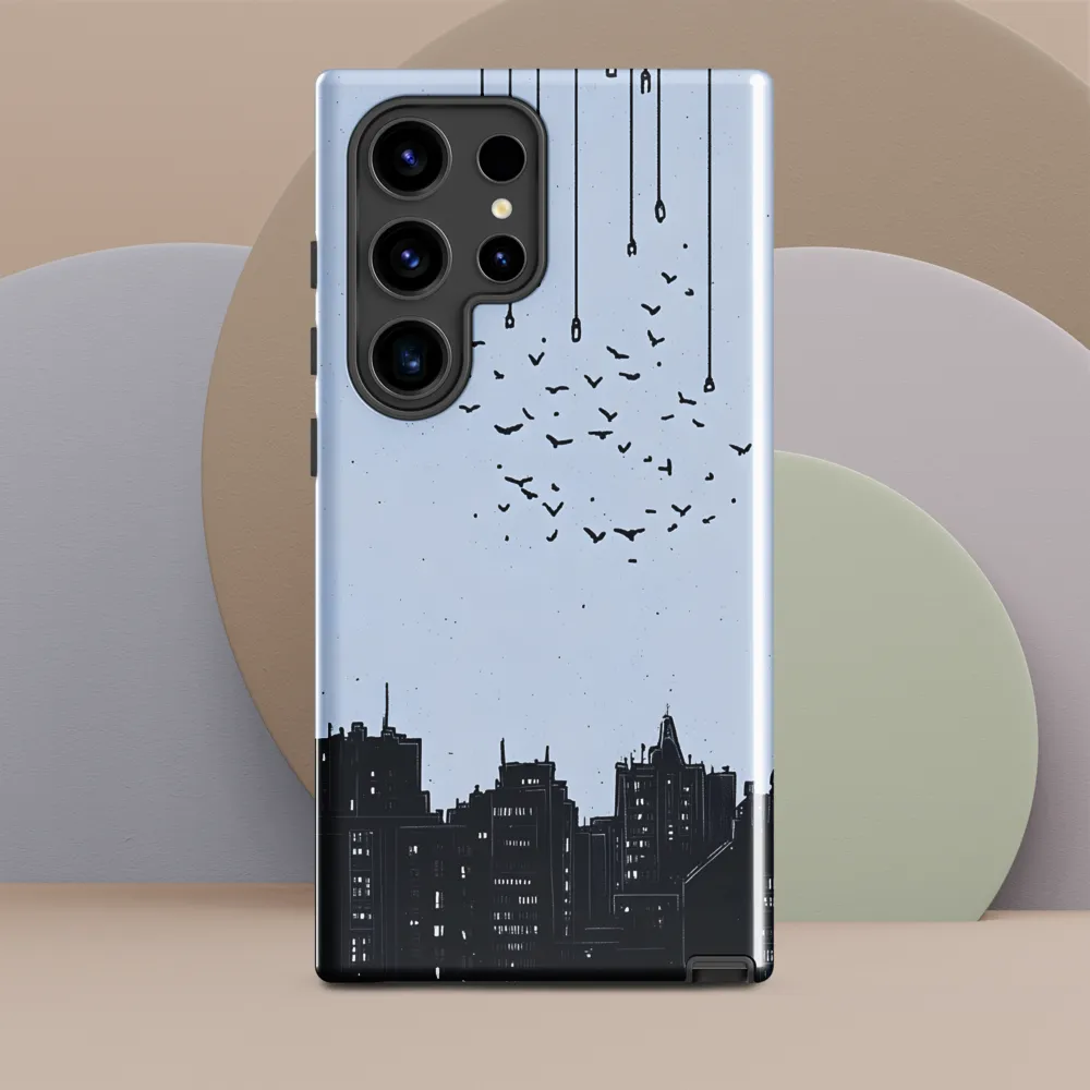 Elevated Serenity: A Minimalist Cityscape