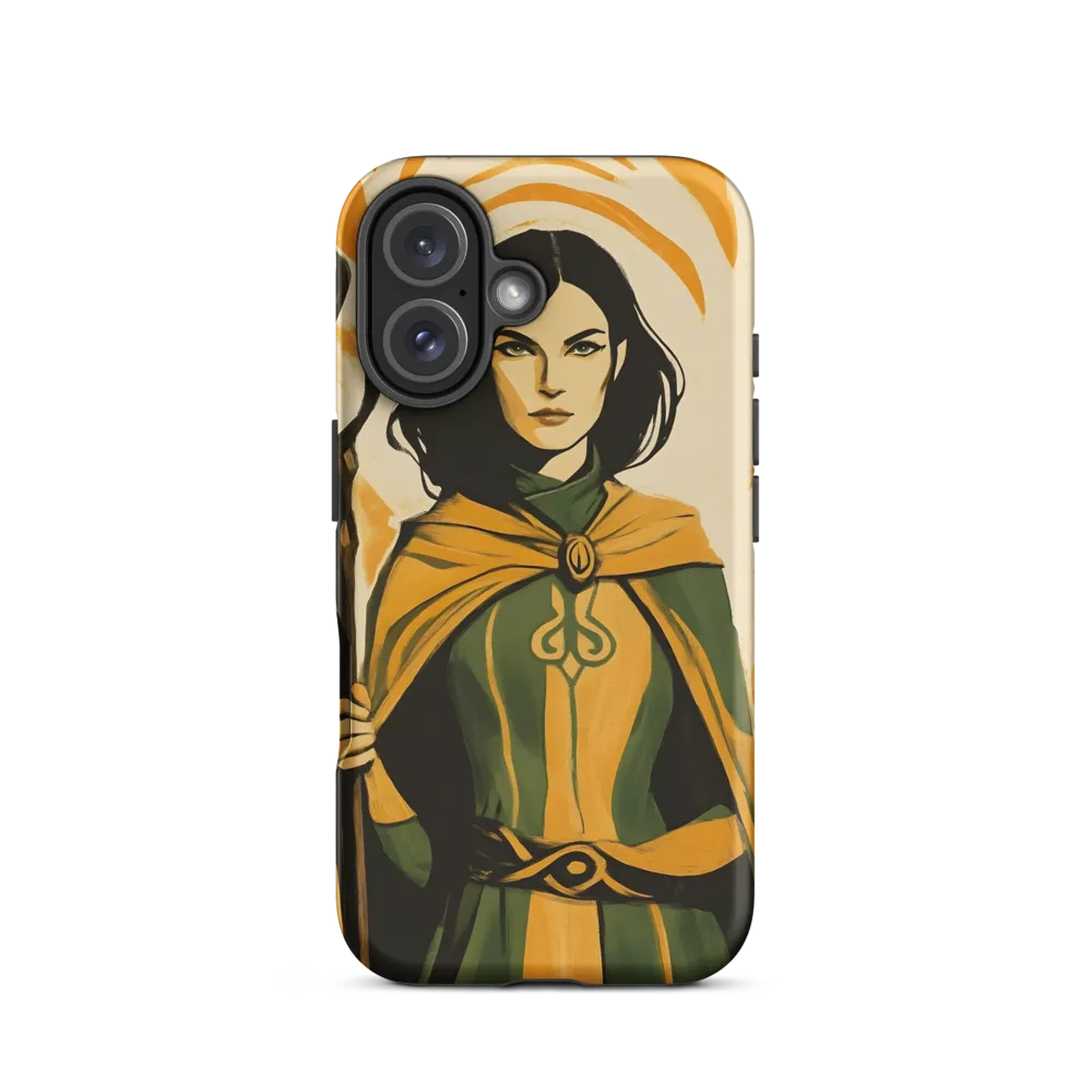 Sorceress of the Orange Realm | Phone Case