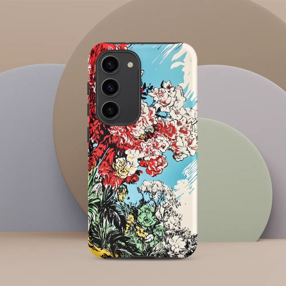Floral Symphony in Bold Colors