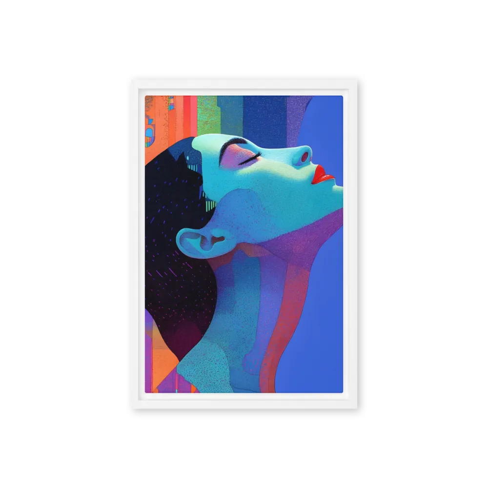 Ethereal Reverie | Canvas with White Frame | 12″×18″