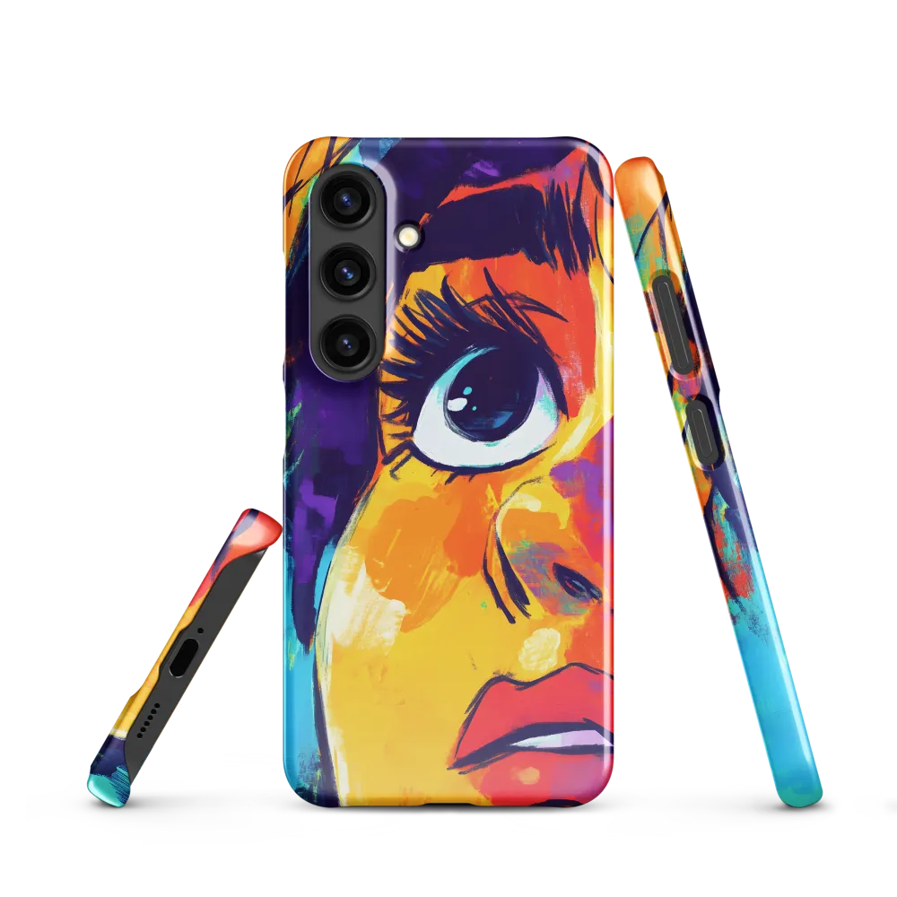 Eyes Full of Wonder | Phone Case |  S24 | Snap Case | Glossy