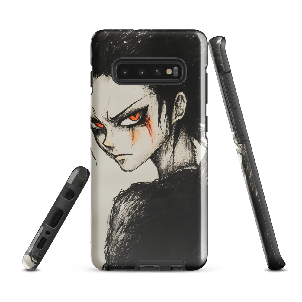 Fiery Defiance | Phone Case |  S10 Plus | Tough Case | Glossy