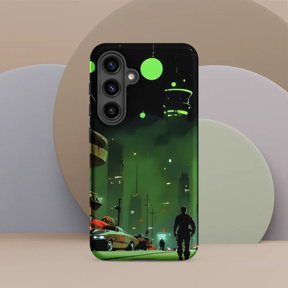 Echoes of a Cyberpunk City