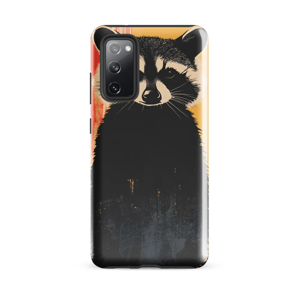 Whimsical Raccoon Portrait