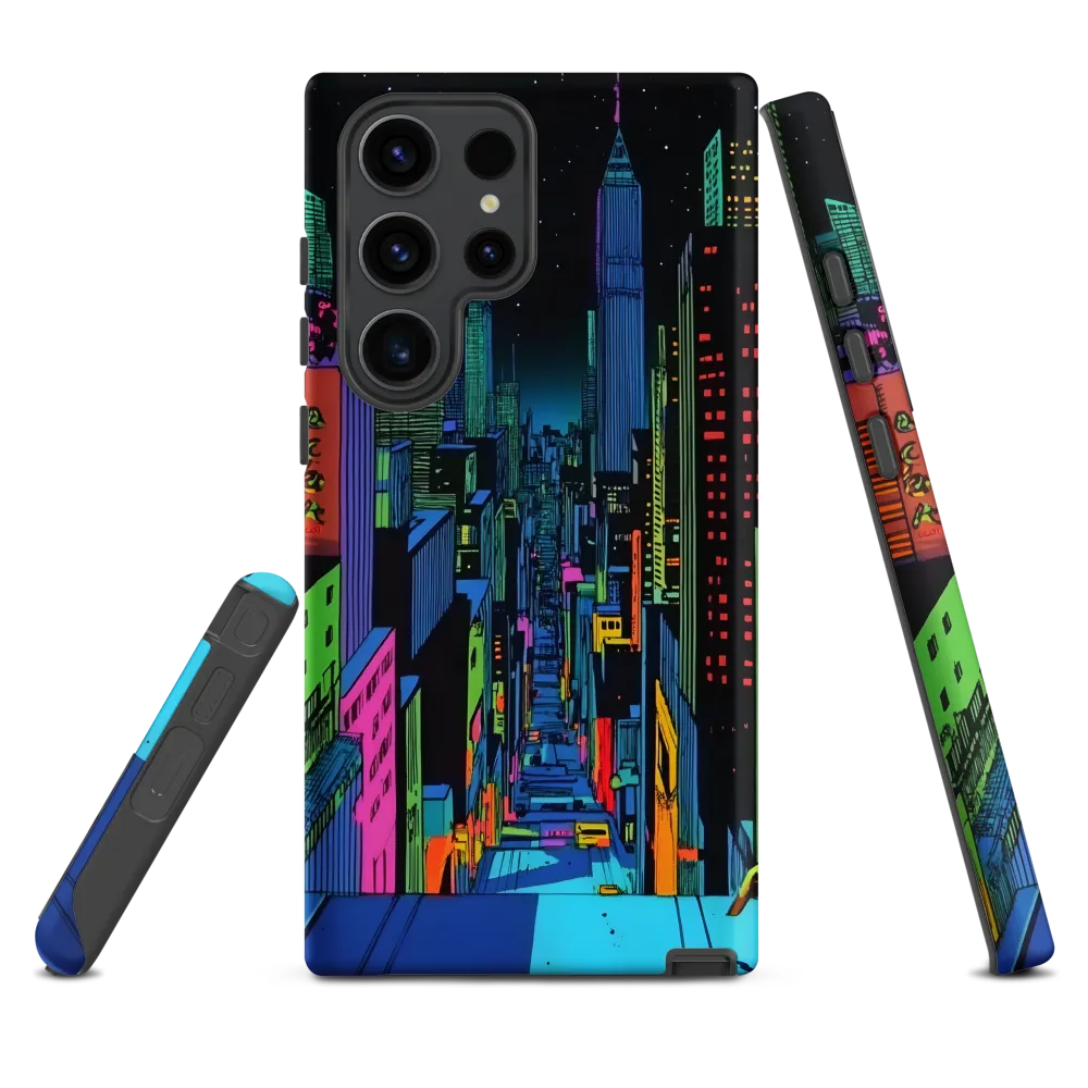 Neon Dreams of a Futuristic City