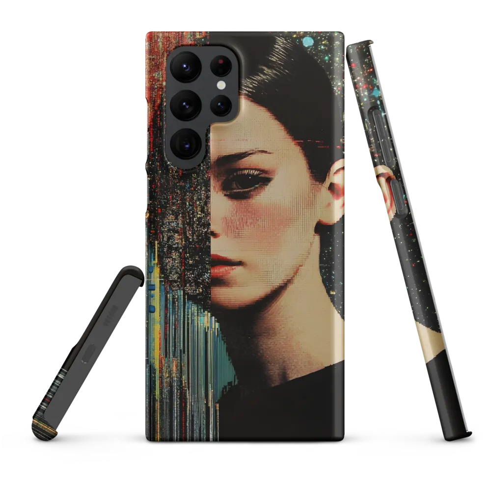 Half-Light: Glitched Portrait