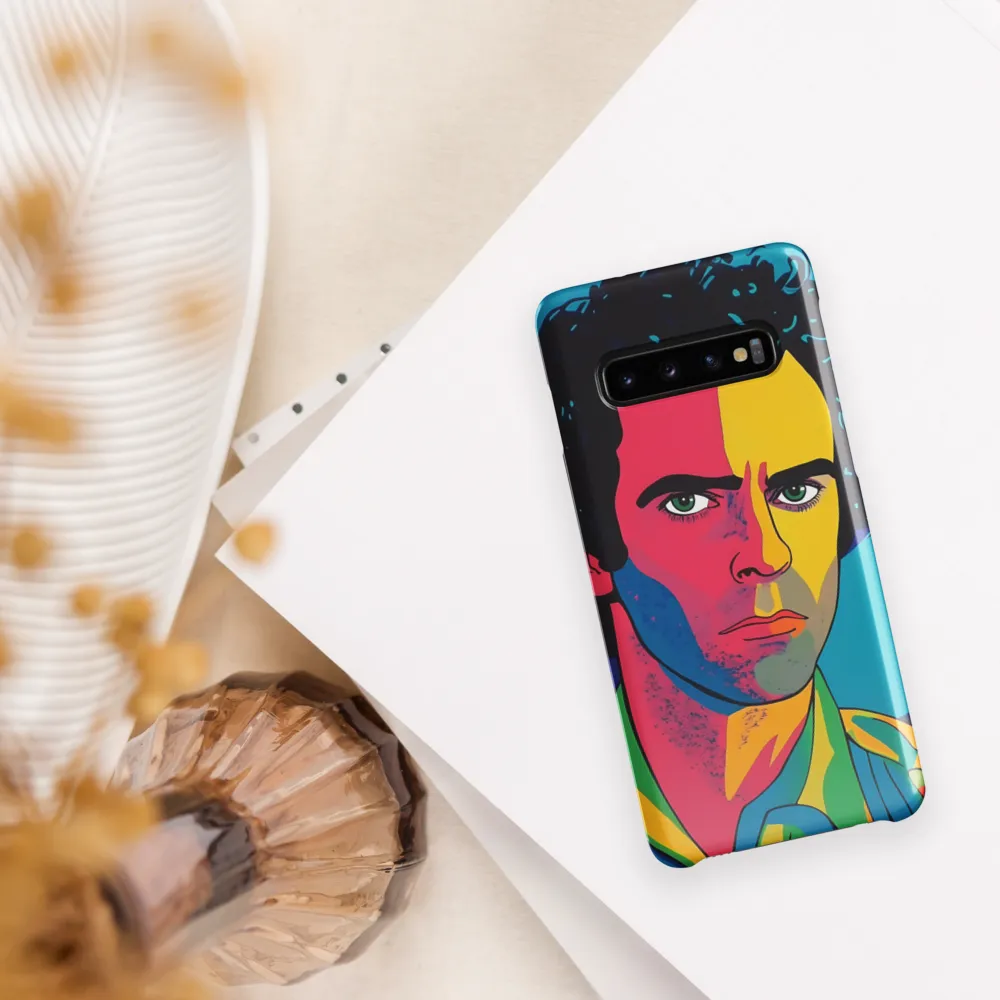 Electric Visage: A Portrait of Vibrance