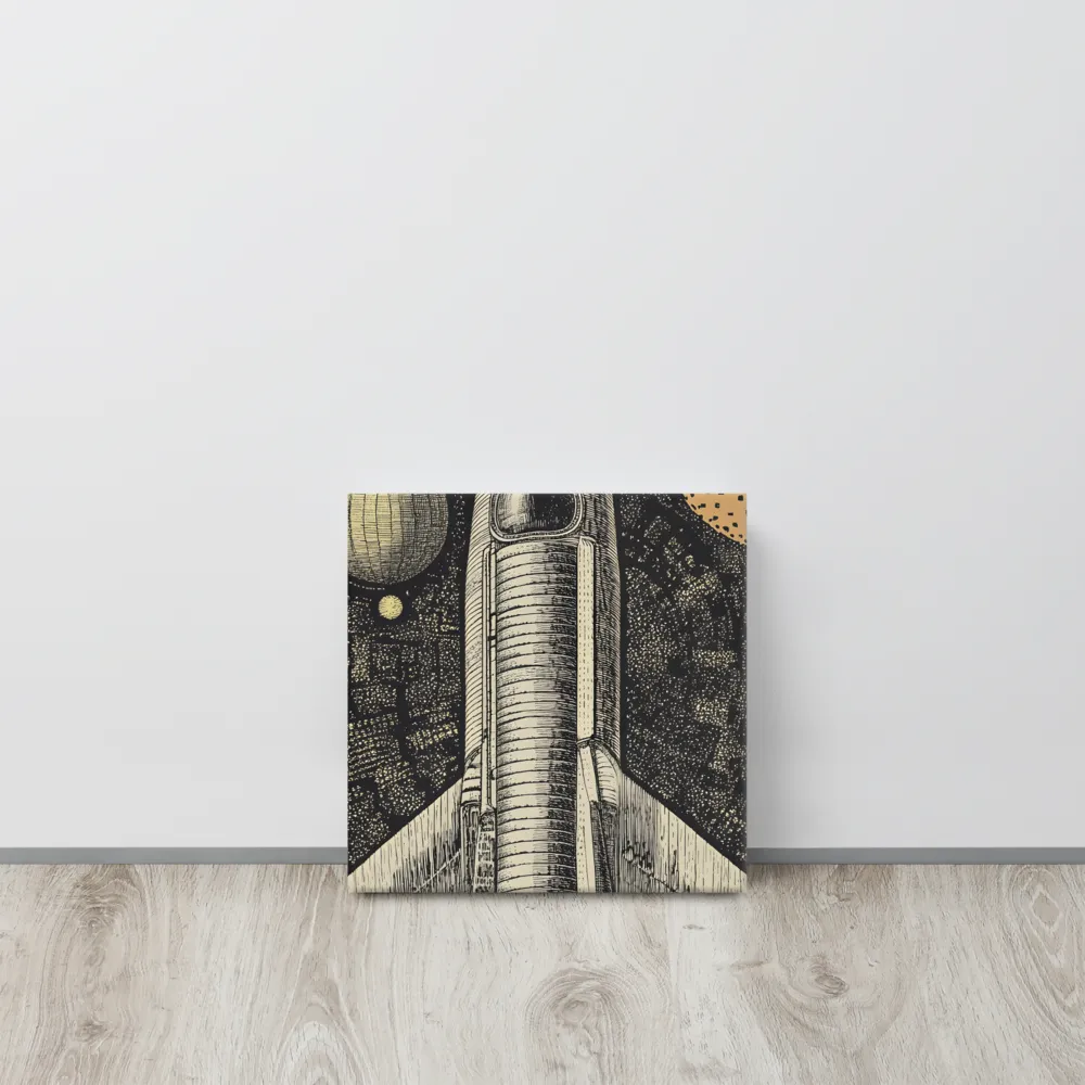 Voyage to the Unknown | Canvas | 12″×12″