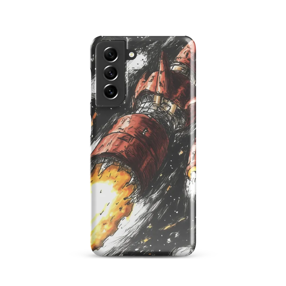 Ignition in the Abyss | Phone Case |  S21 | Snap Case | Glossy