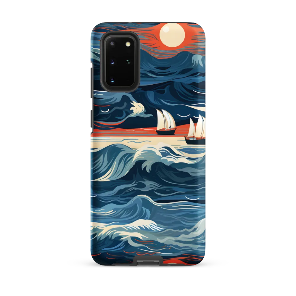 Ocean Whispers: A Voyage at Dusk