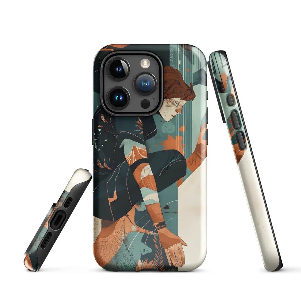 Harmony in Contemplation | Phone Case |  15 Pro | Tough Case | Glossy