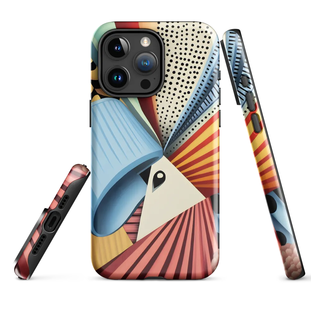 Symphony of Shapes | Phone Case |  15 Pro Max | Tough Case | Glossy