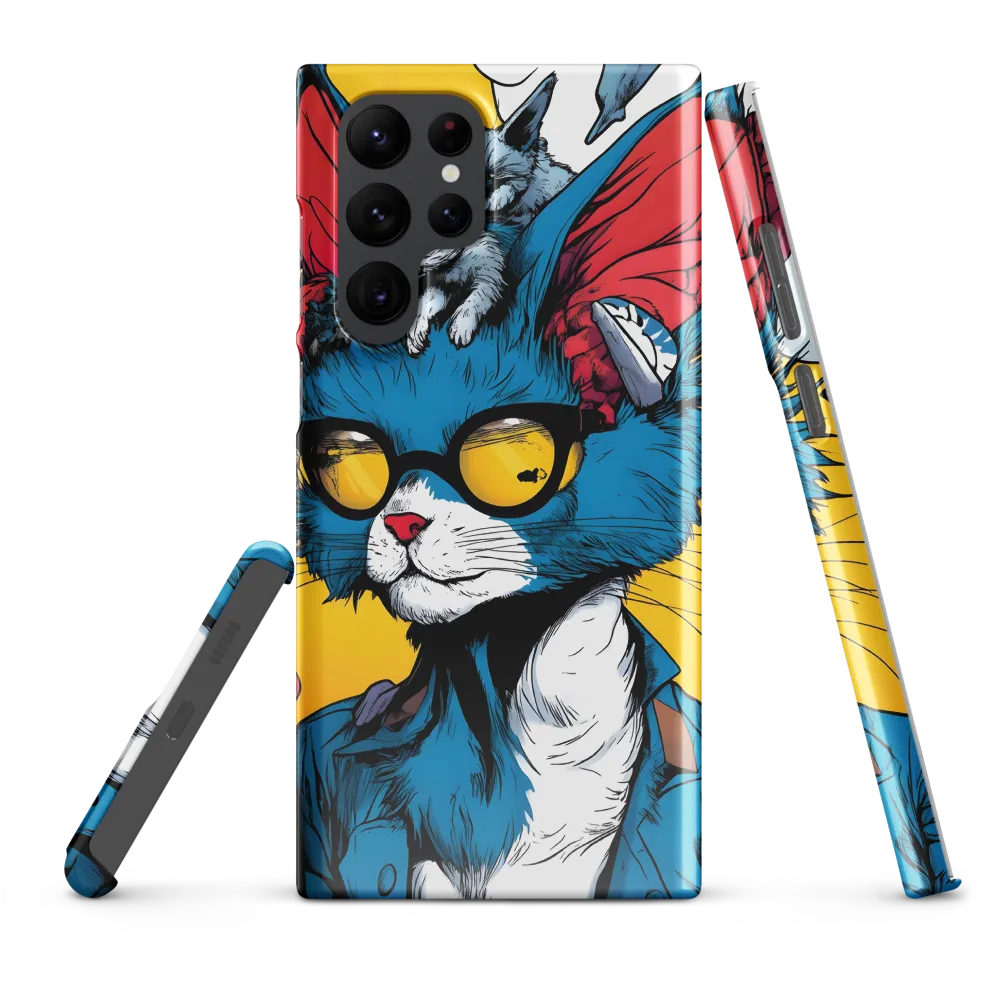 Whimsical Feline Coolness