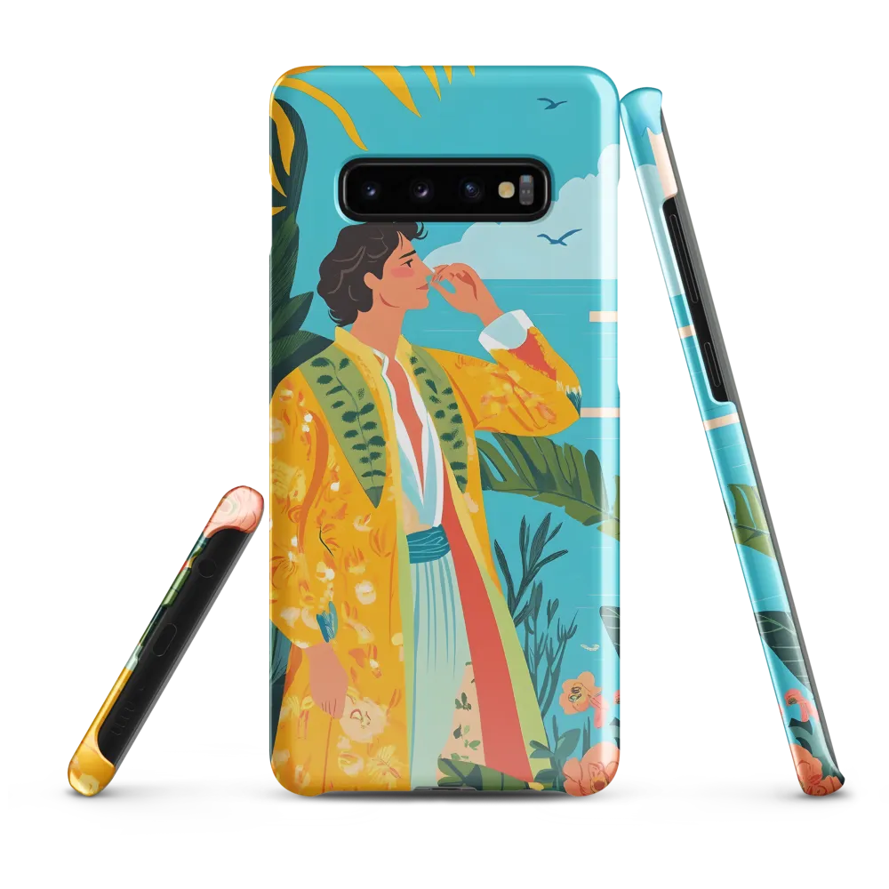 Tropical Serenity | Phone Case |  S10 Plus | Snap Case | Glossy