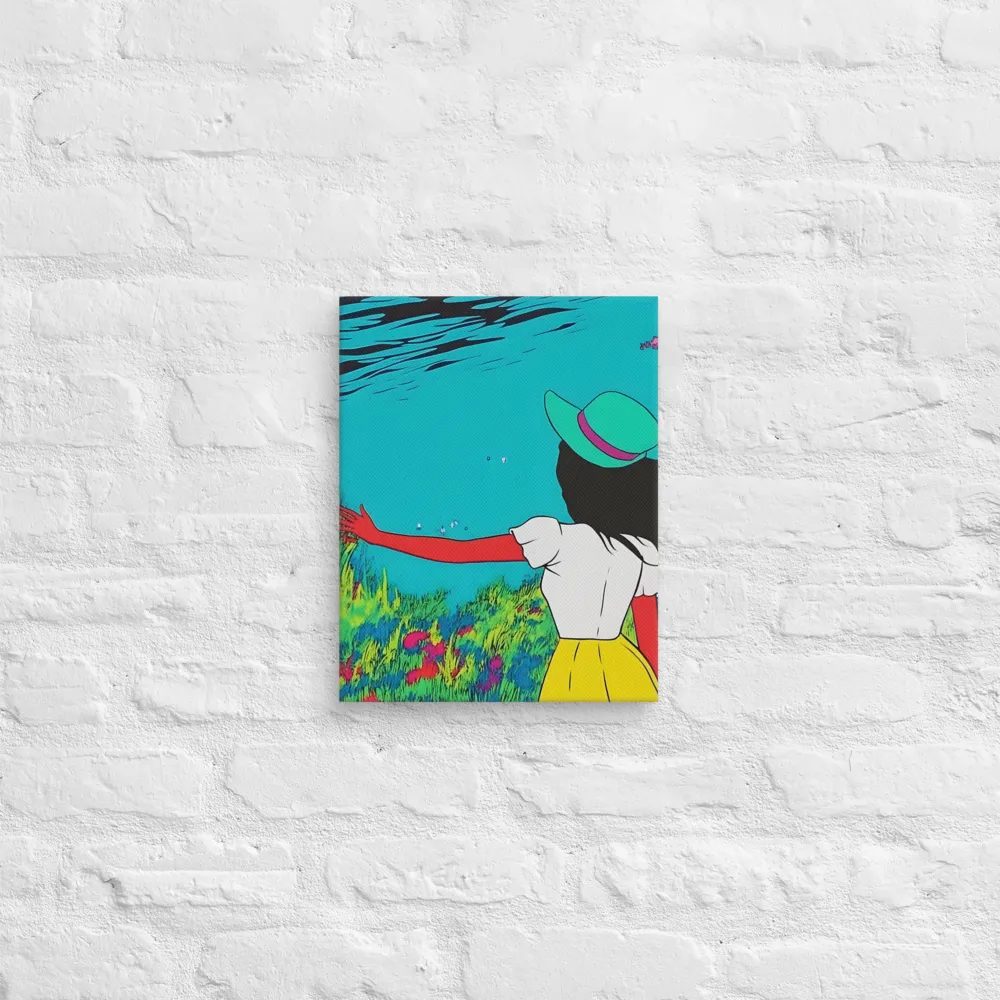 Whimsical Encounter | Canvas | 11″×14″