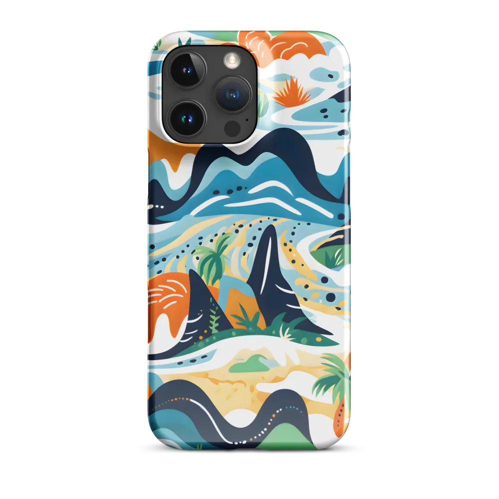 Abstract Tropical Landscape