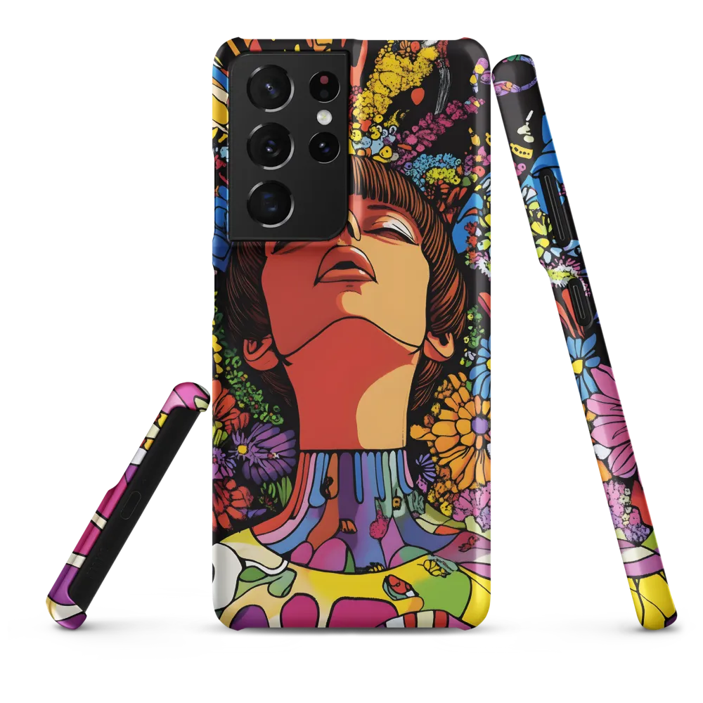 Vibrant Ecstasy: A Psychedelic Portrait
