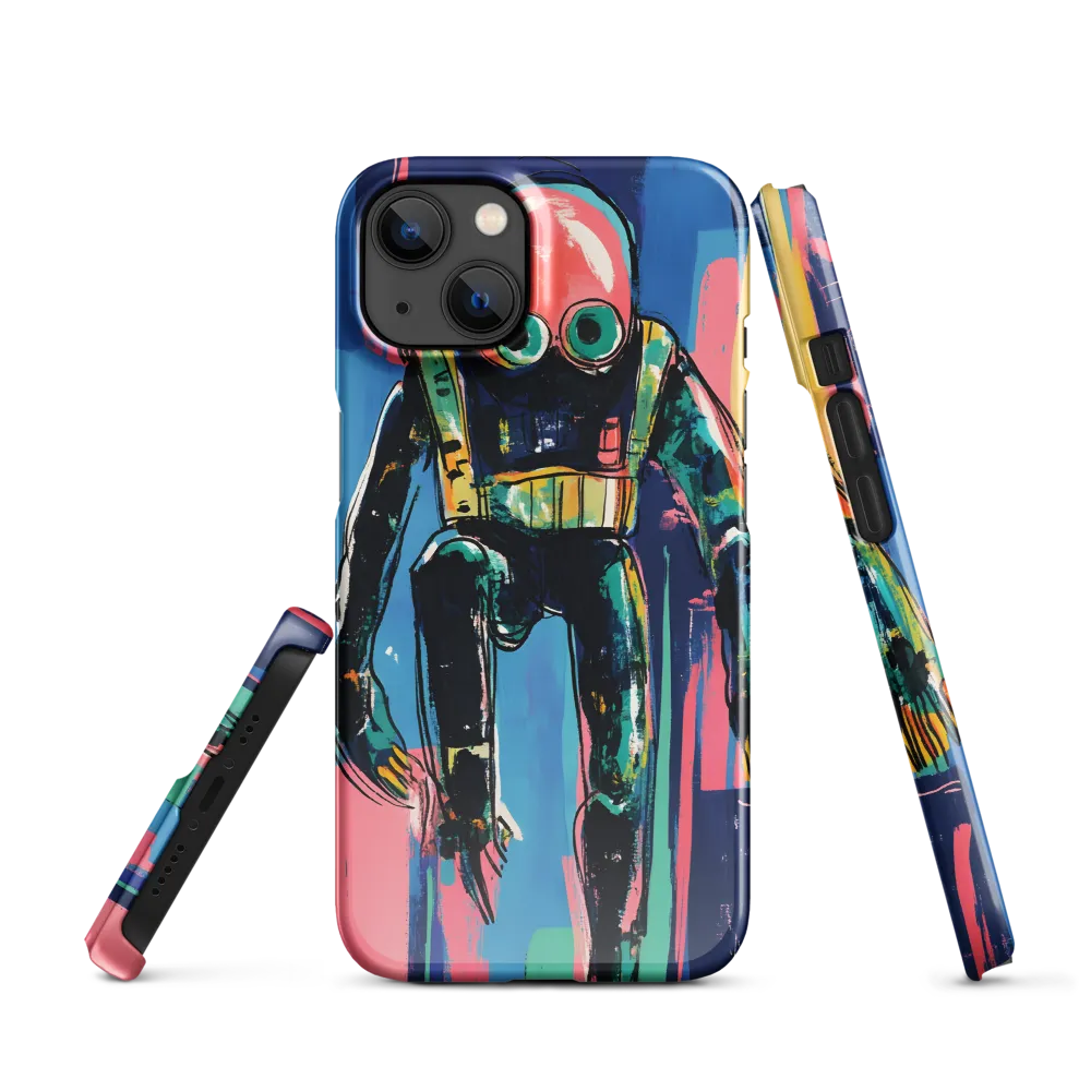 Diver in Vibrant Motion