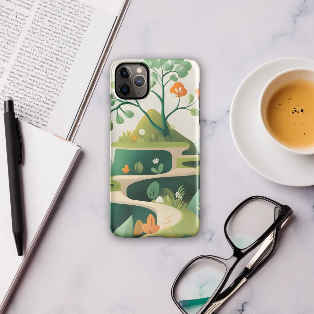 Whimsical Greenery | Phone Case |  11 Pro Max | Snap Case | Glossy