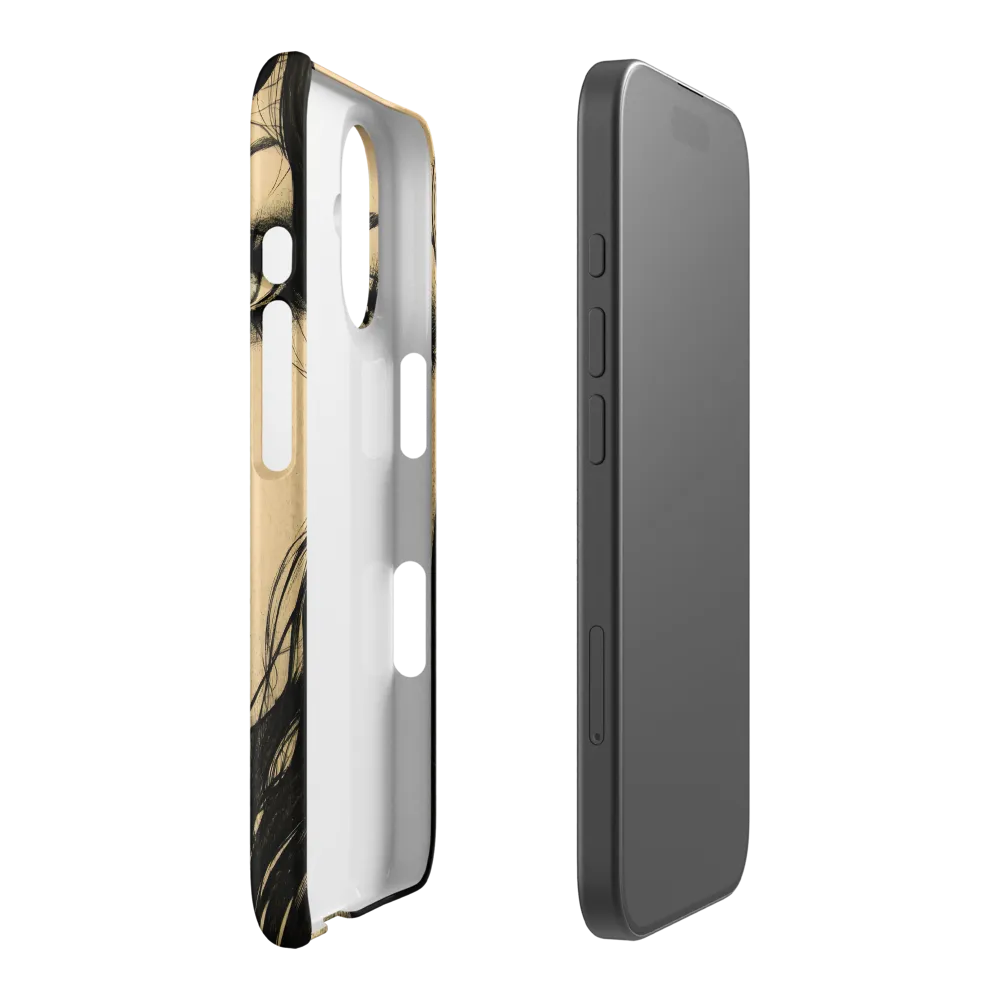 Enigmatic Gaze | Phone Case |  16 | Snap Case | Matte