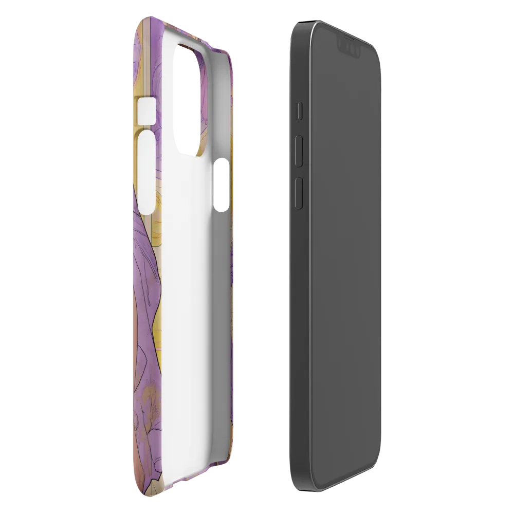 Elegance in Floral Harmony | Phone Case |  13 Pro Max | Snap Case | Matte