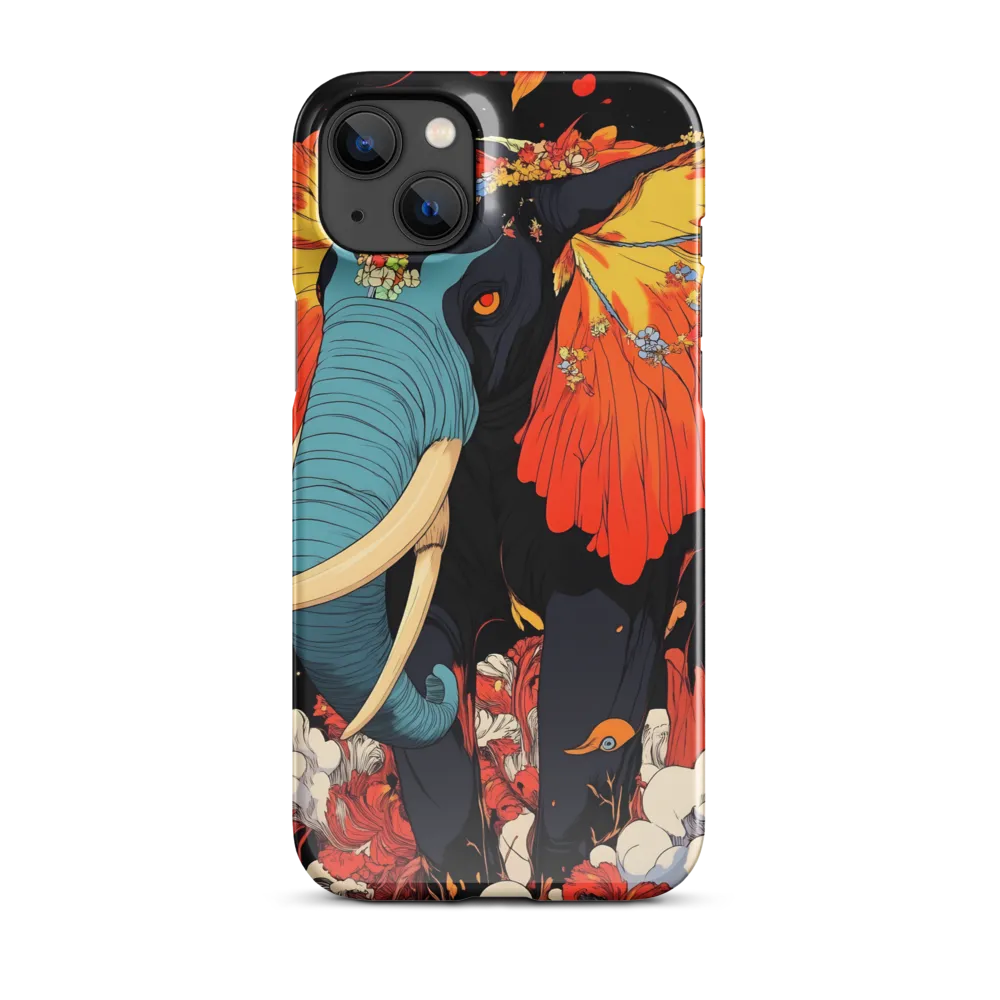 Majesty of the Floral Elephant | Phone Case |  14 Plus | Snap Case | Glossy