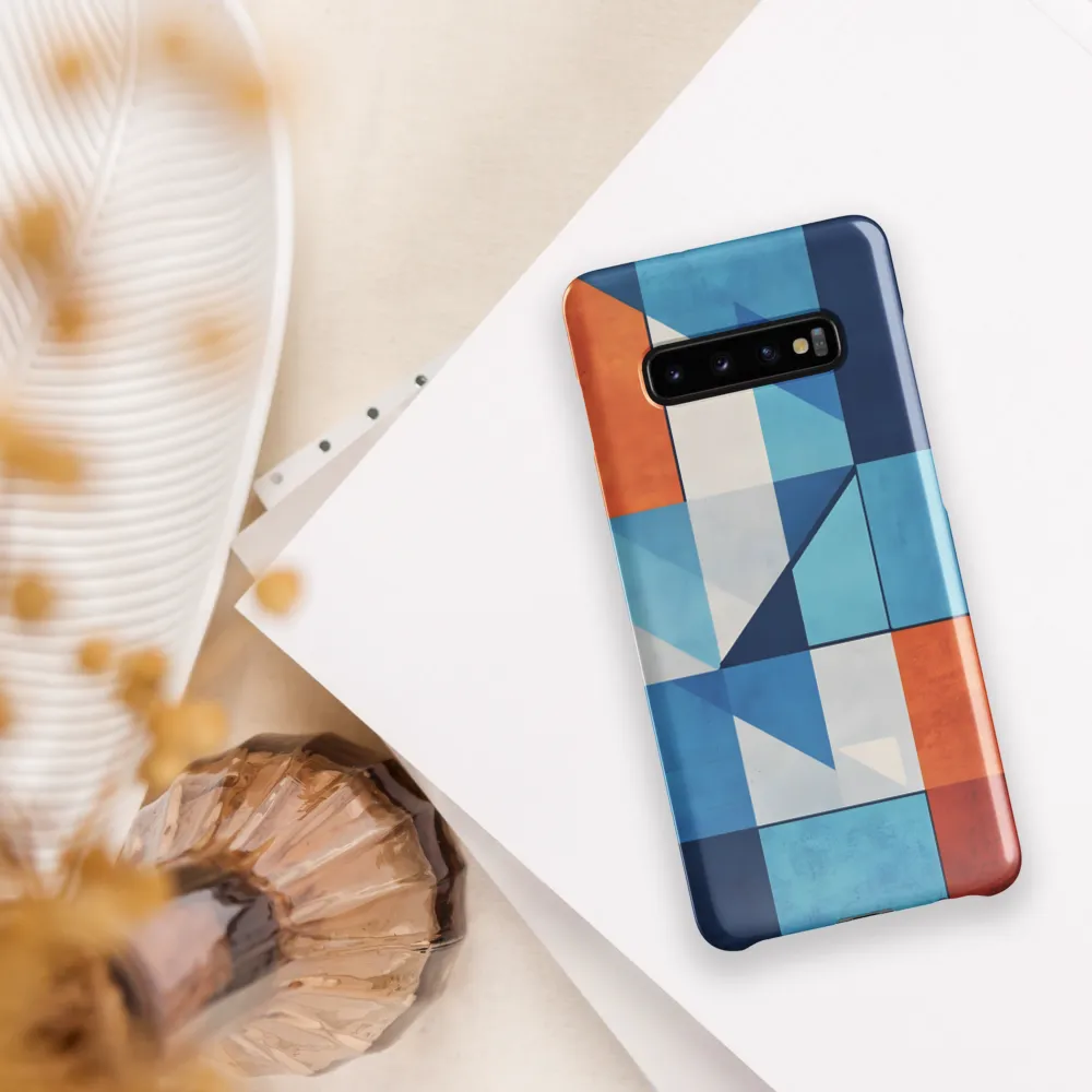 Geometric Harmony in Color | Phone Case |  S10 Plus | Snap Case | Glossy