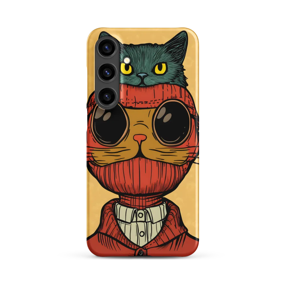 Whimsical Fusion: Cat and Human