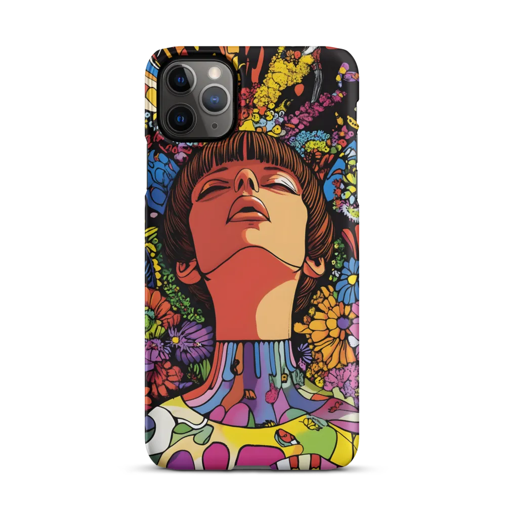 Vibrant Ecstasy: A Psychedelic Portrait