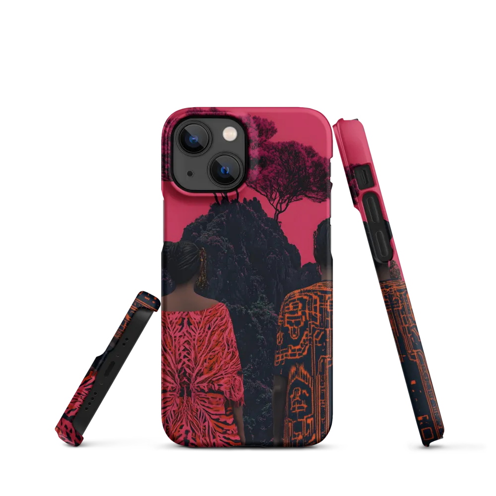 Bold Reflections: A Cultural Encounter | Phone Case |  13 Mini | Snap Case | Matte