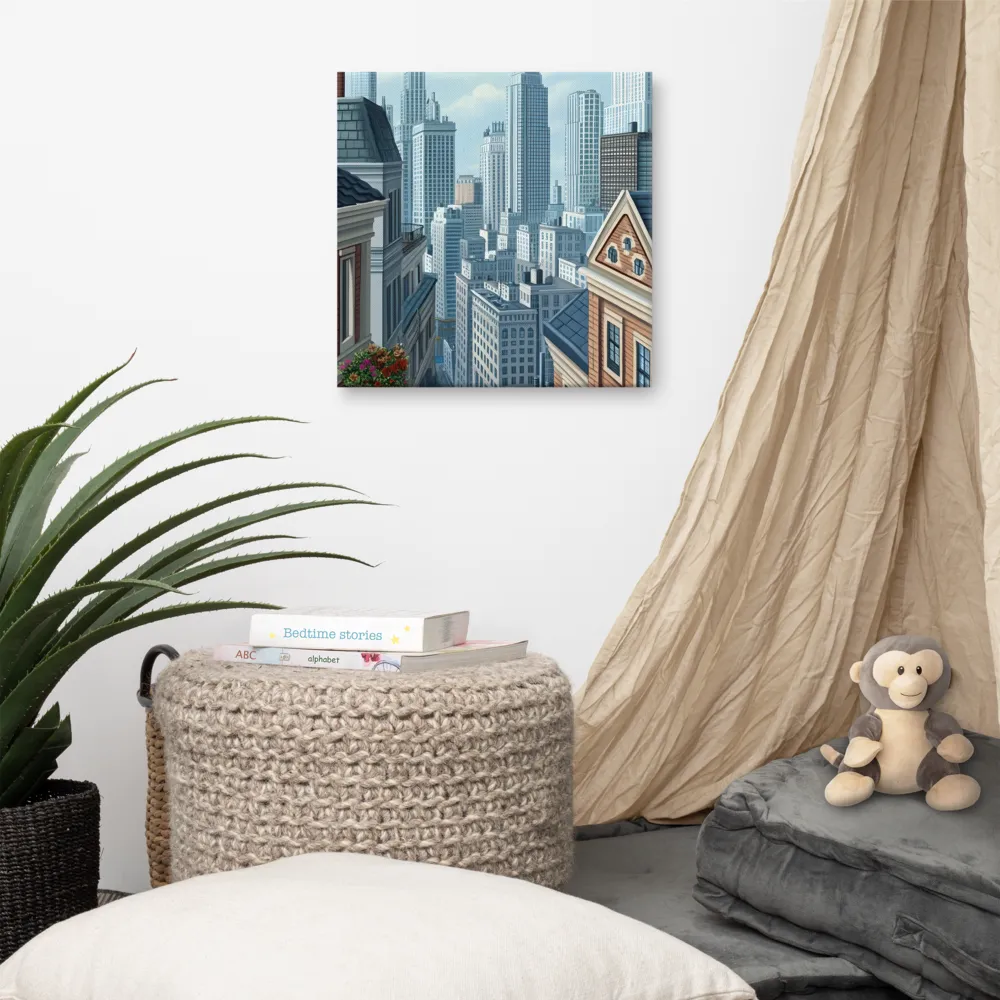 Urban Symphony | Canvas | 16″×16″