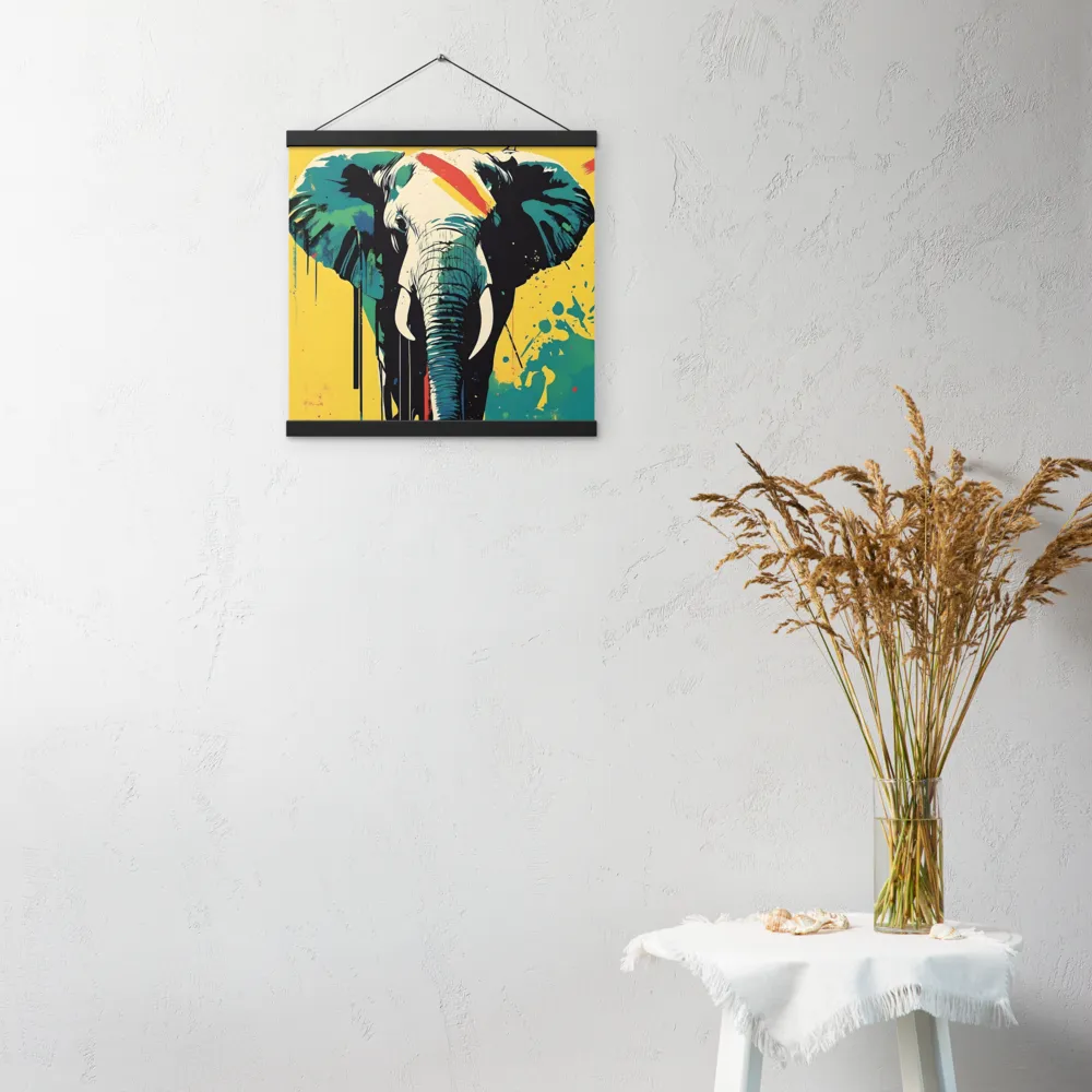 Elegance of the Wild: A Colorful Harmony