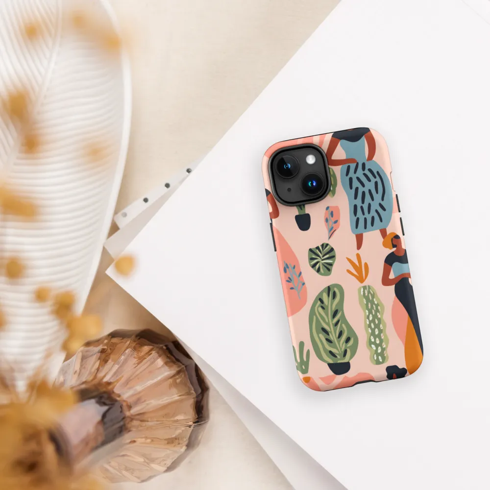 Harmony of Nature and Femininity | Phone Case |  15 | Tough Case | Matte