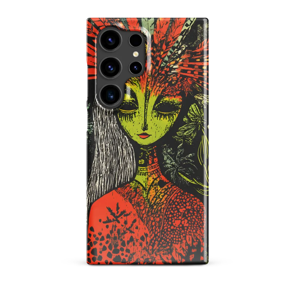 Mystical Flora: A Surreal Portrait