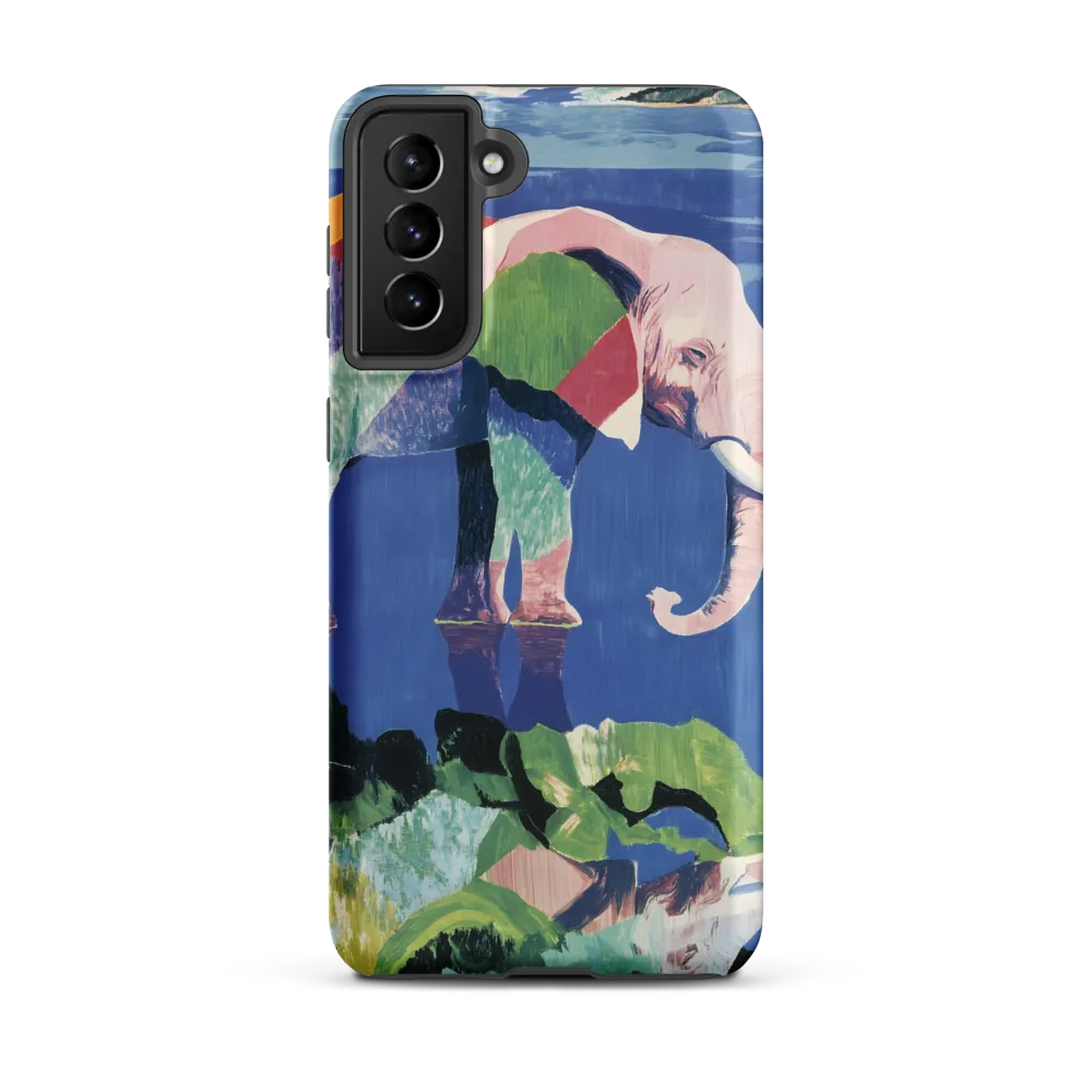 Serenity in Color: The Elephants of Reflection