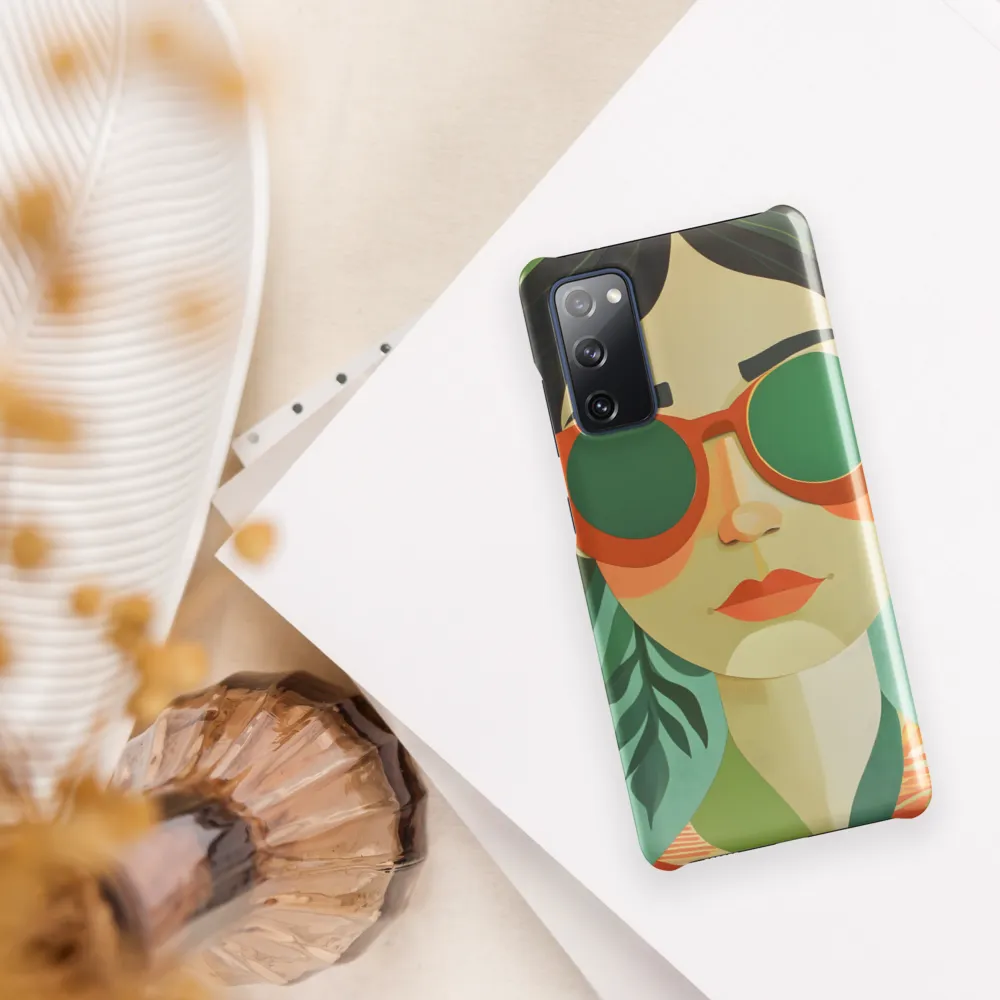 Bold Serenity: A Modern Portrait