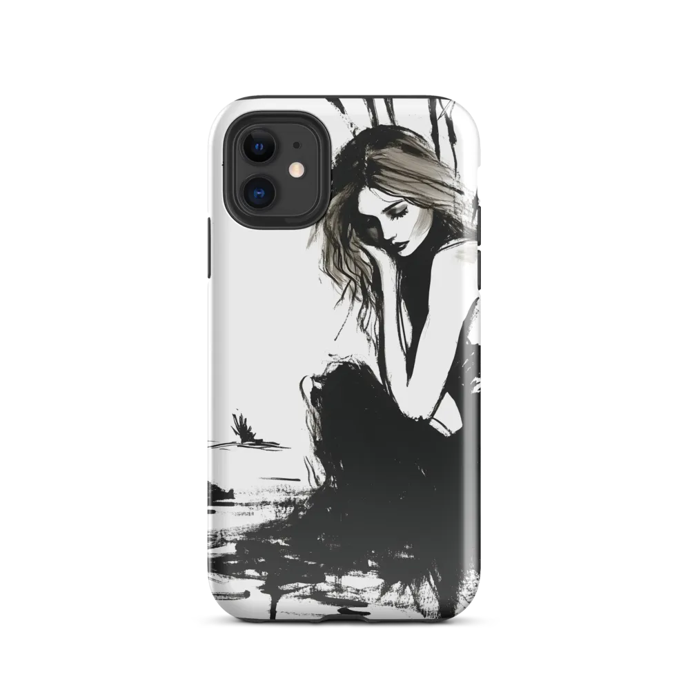Reflections of Solitude | Phone Case |  11 | Tough Case | Glossy
