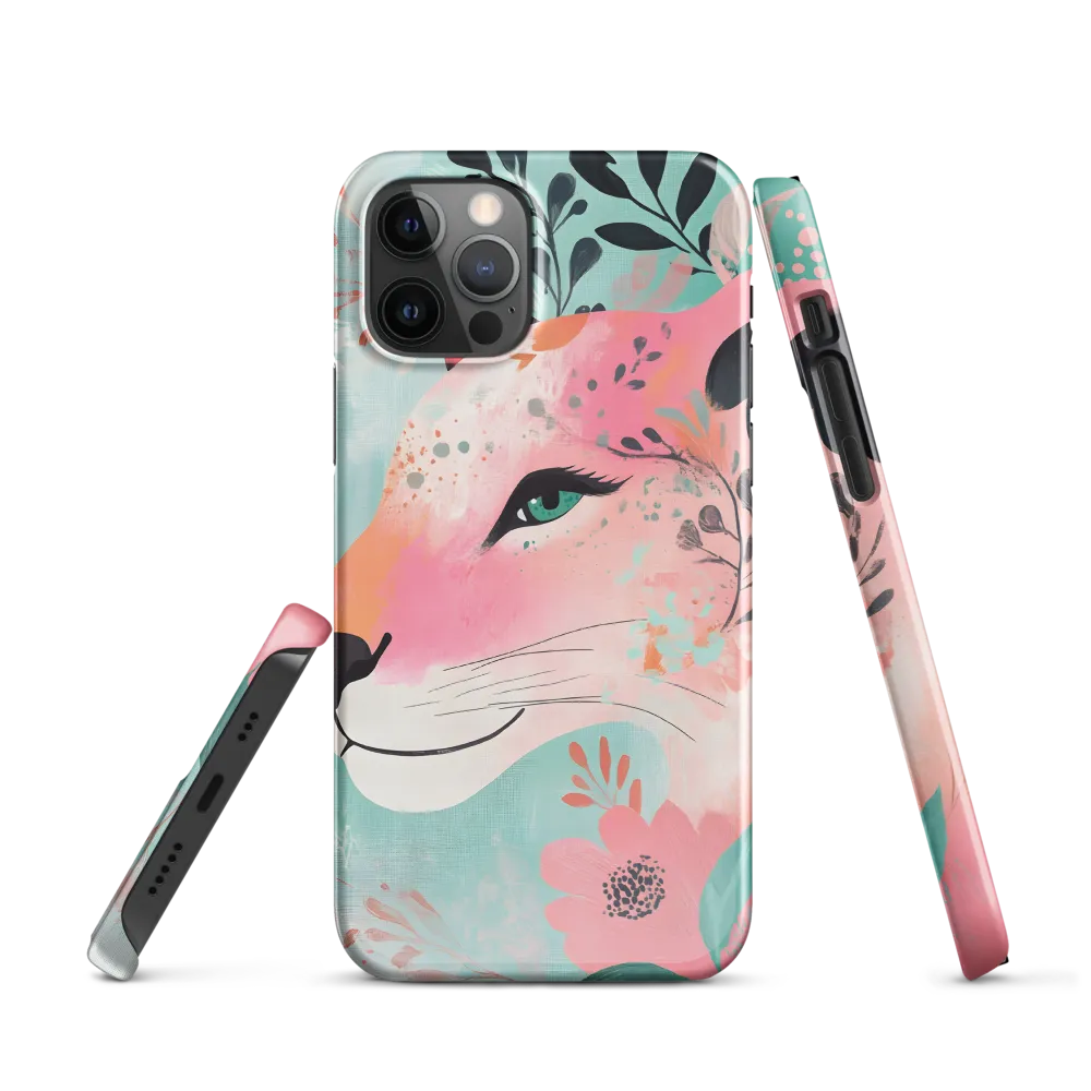 Whimsical Majesty: A Floral Lion