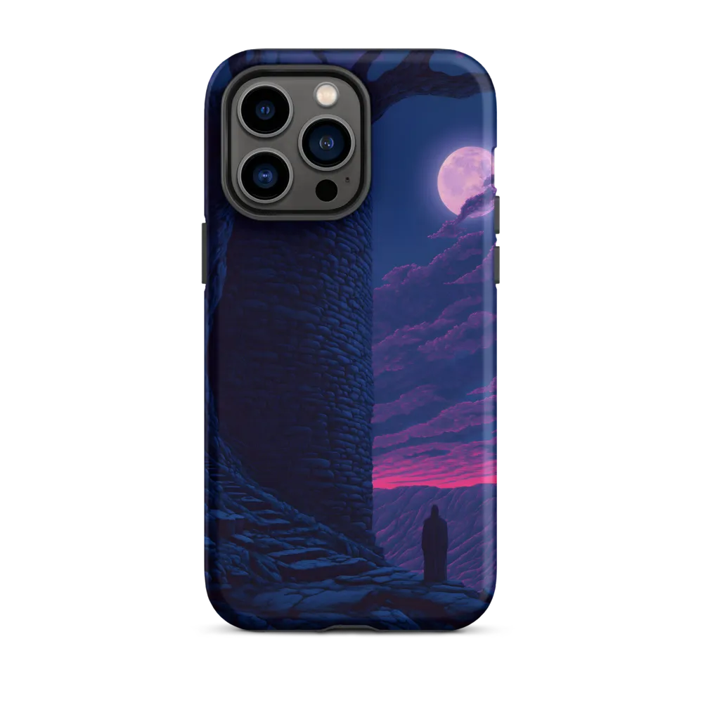 Moonlit Solitude | Phone Case |  14 Pro Max | Tough Case | Matte