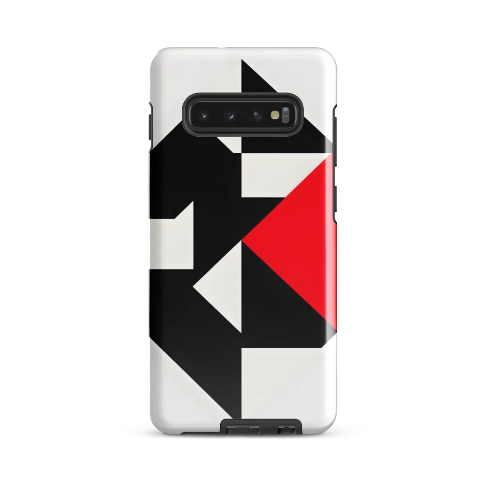 Dynamic Geometric Harmony | Phone Case |  S10 Plus | Tough Case | Glossy