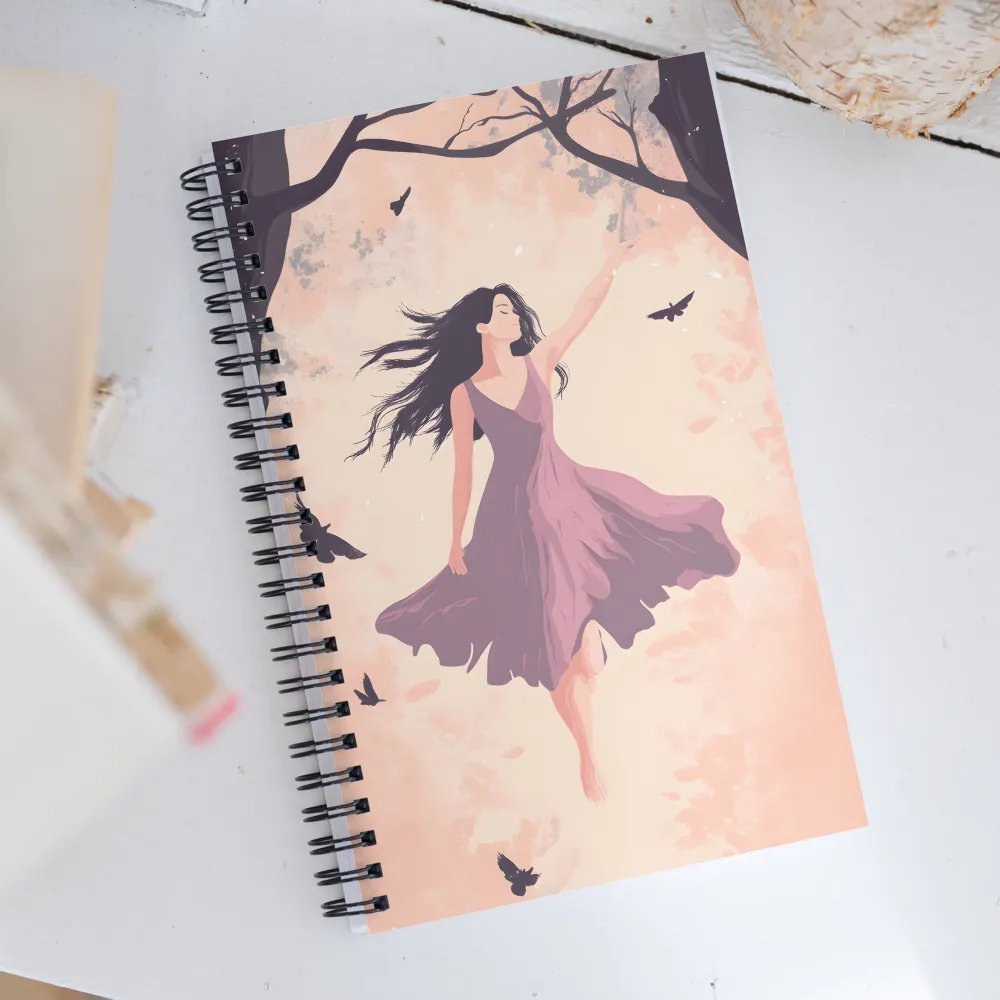 Embracing Freedom | Spiral Notebook