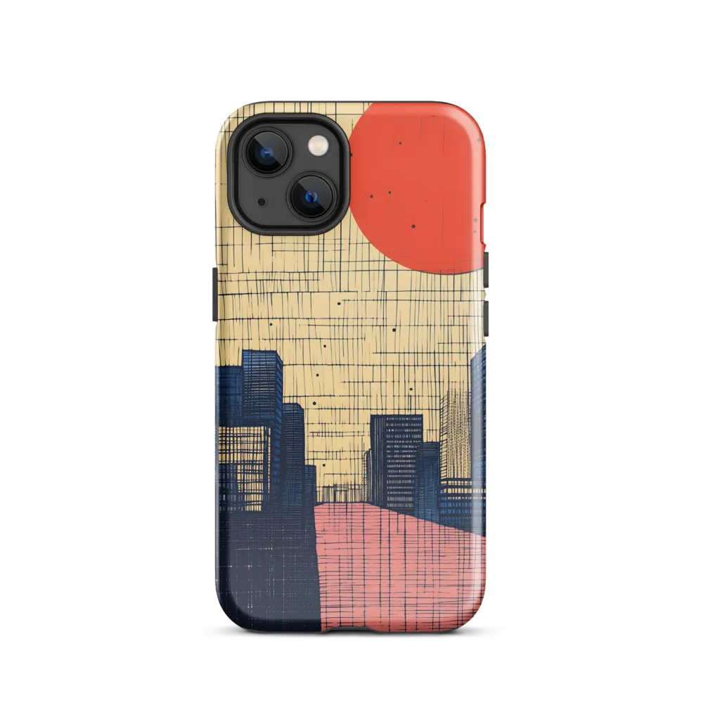 Urban Echoes: A Minimalist Cityscape