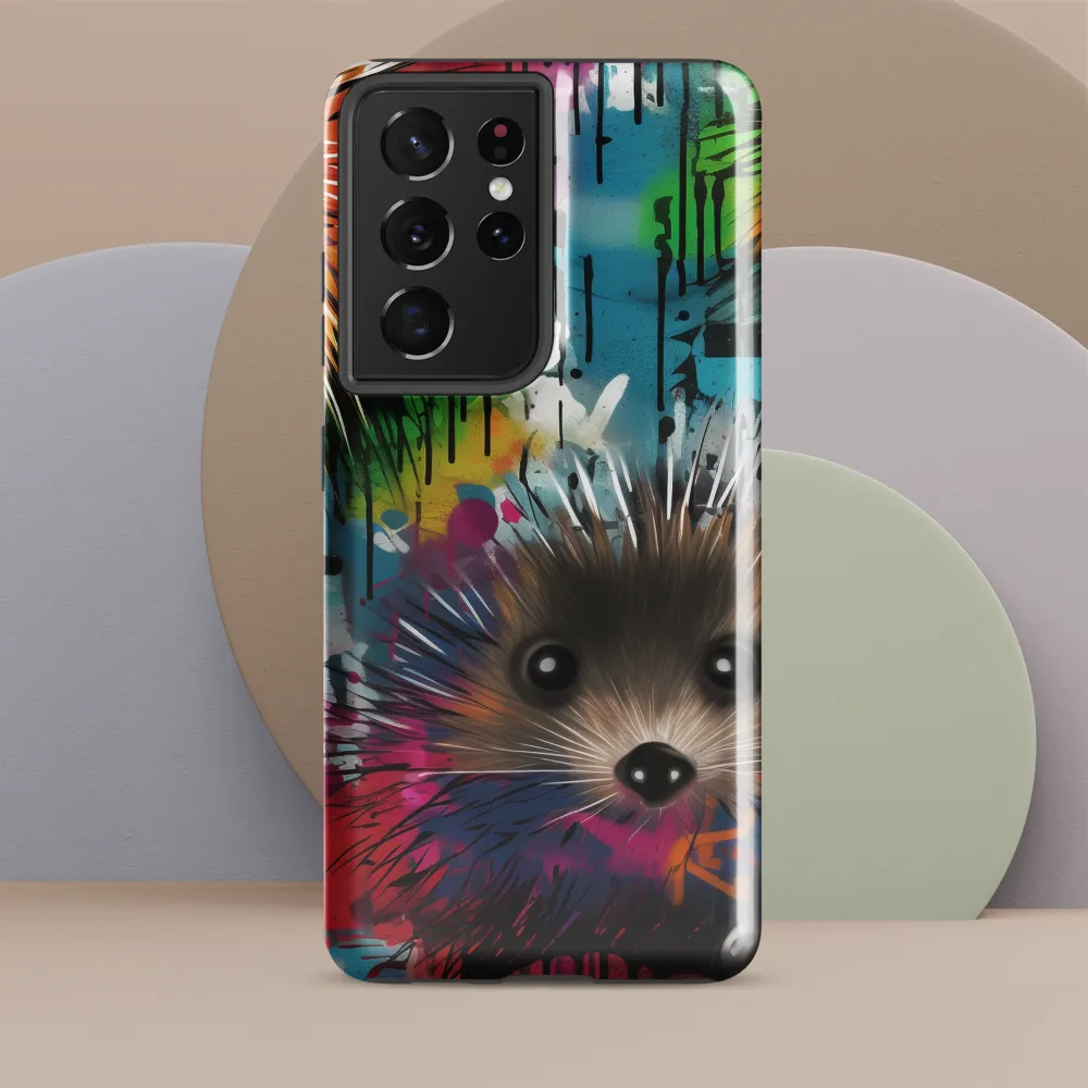 Whimsical Hedgehogs in a Kaleidoscopic Wonderland