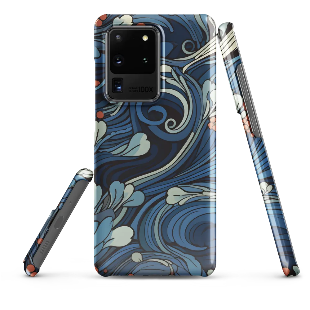 Nature's Elegance: An Oceanic Tapestry | Phone Case |  S20 Ultra | Snap Case | Glossy