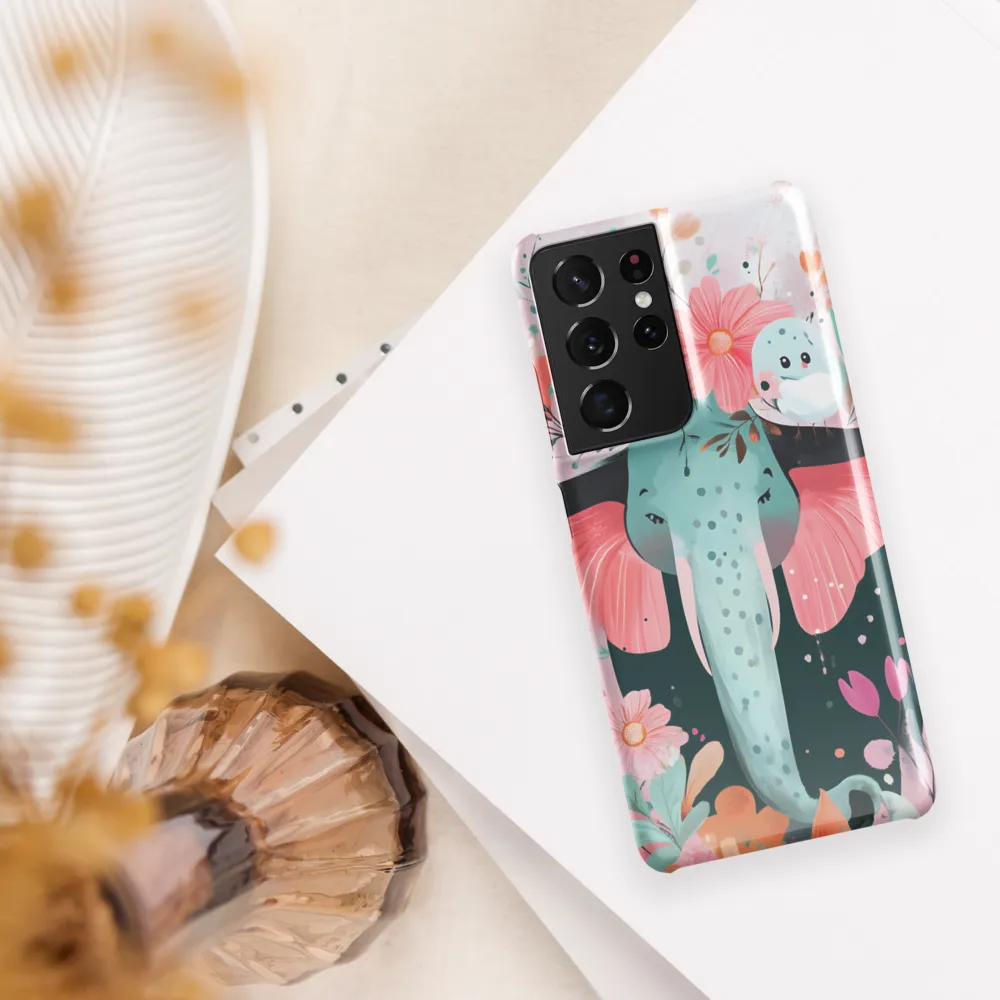 Whimsical Elephant in Bloom