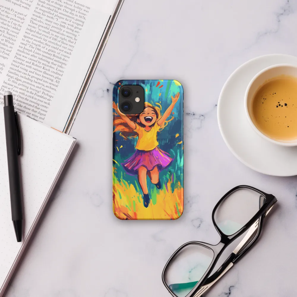 Joyful Escape into Nature | Phone Case |  12 Mini | Snap Case | Matte