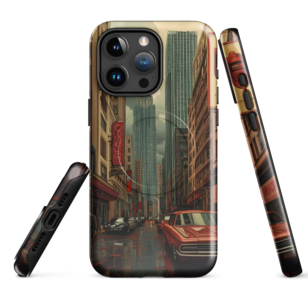 Nostalgic Cityscape: Reflections of a Forgotten Era