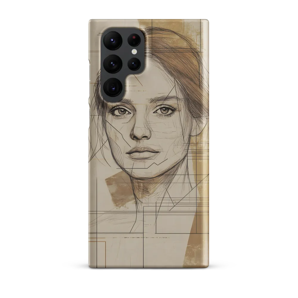 Geometric Elegance: A Modern Portrait