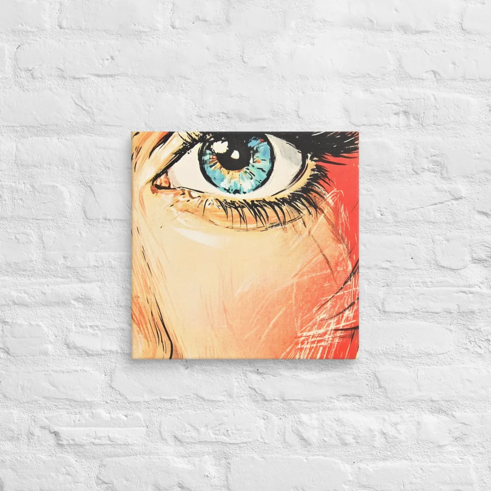Gaze of Emotion | Canvas | 16″×16″
