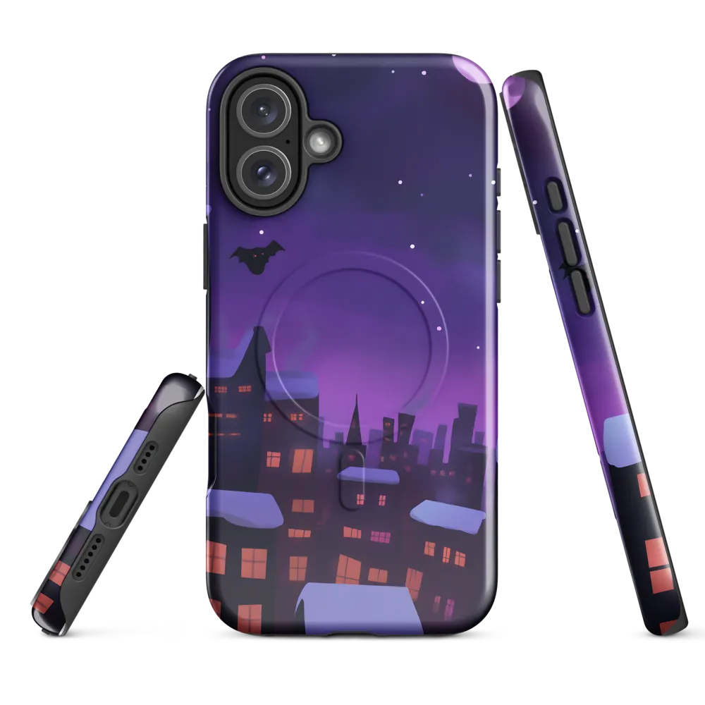 Mystical Night in the City | Phone Case |  16 Plus | MagSafe® Tough Case | Glossy